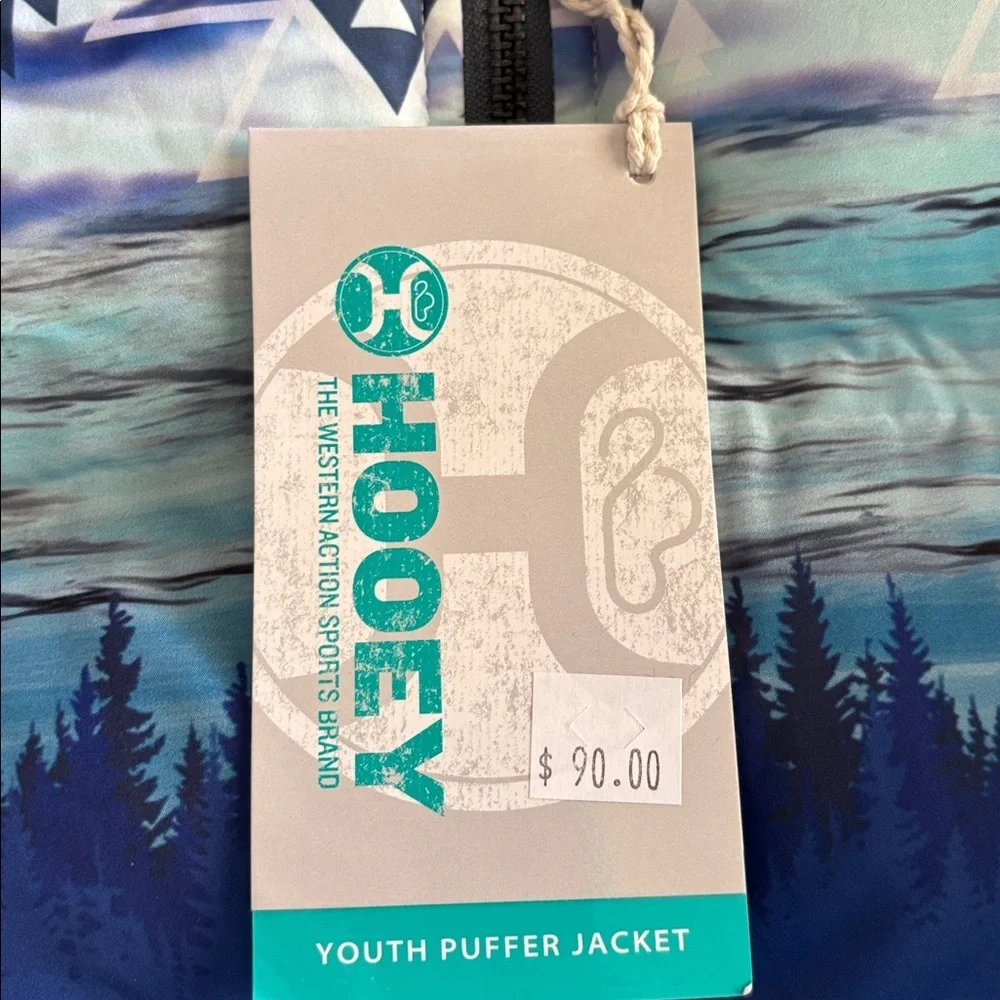 Kids Puffer Patterned Jacket - Picture 2 of 5